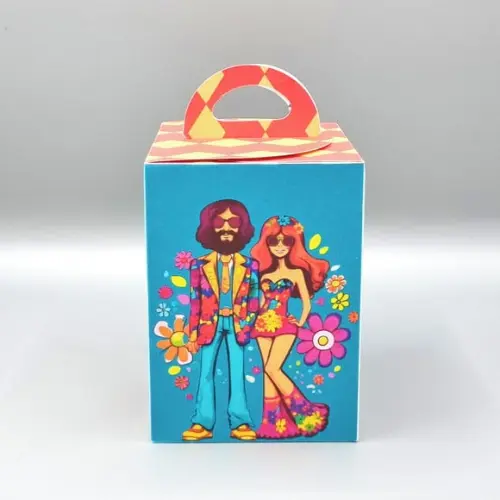 Caixa de Mão - Festa Retrô