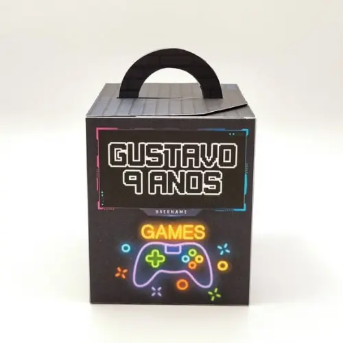 Caixa de Mão - Game