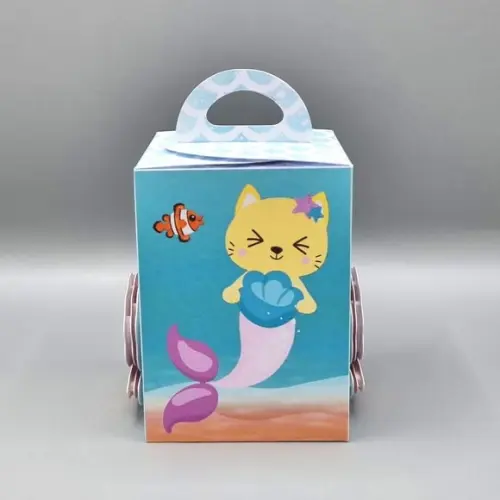 Caixa de Mão - Gato Sereia