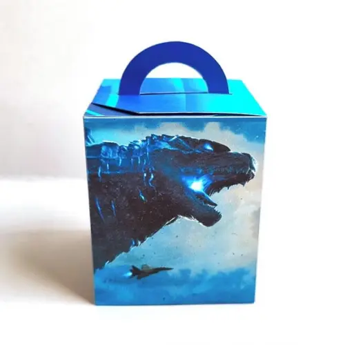 Caixa de Mão - Godzilla Azul