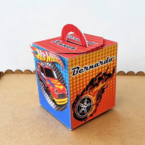 Caixa de Mão - Hot Wheels