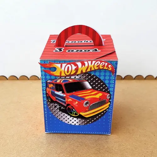 Caixa de Mão - Hot Wheels