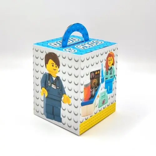 Caixa de Mão - Lego Hospital