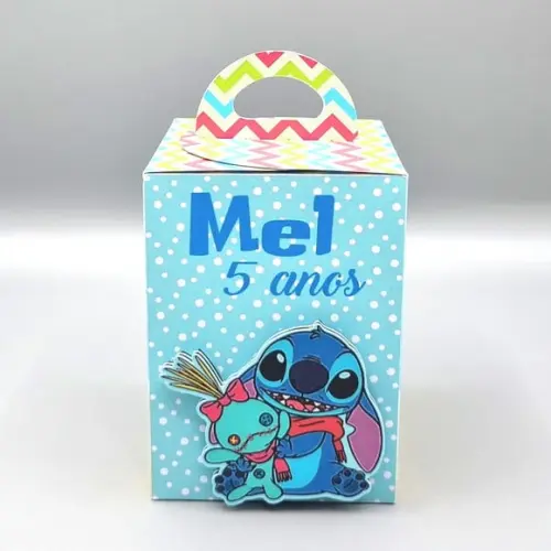 Caixa de Mão - Lilo & Stitch