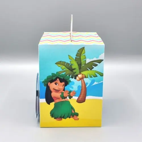 Caixa de Mão - Lilo & Stitch