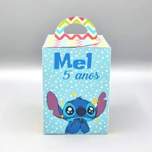 Caixa de Mão - Lilo & Stitch