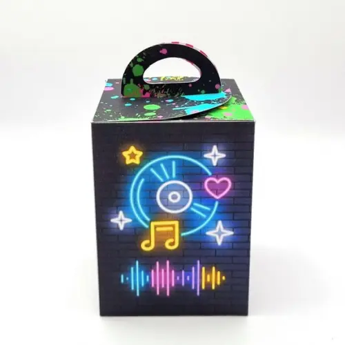 Caixa de Mão - Neon Party