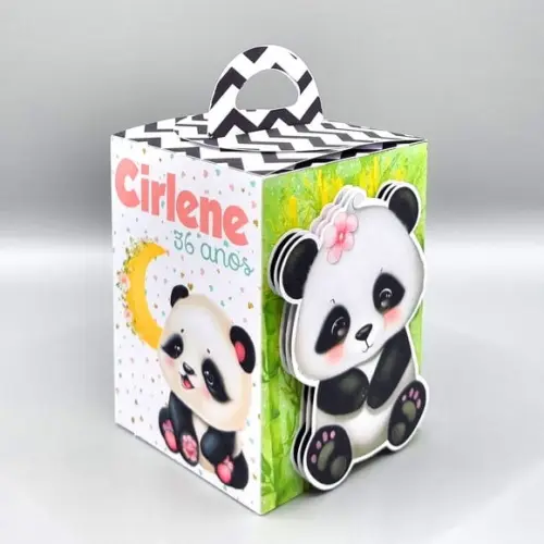 Caixa de Mão - Panda