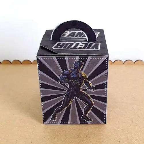 Caixa de Mão - Pantera Negra