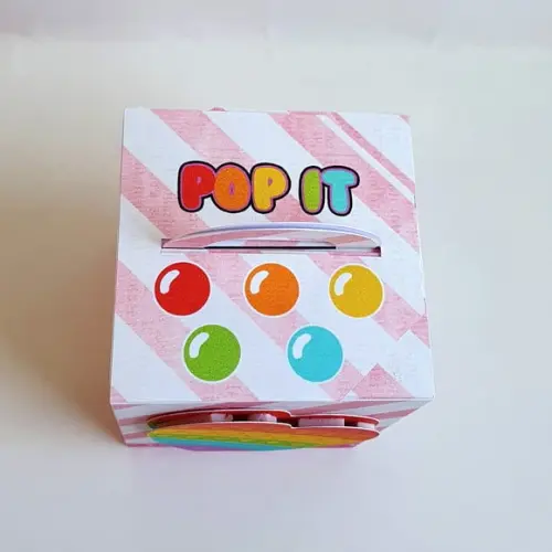Caixa de Mão - Pop It