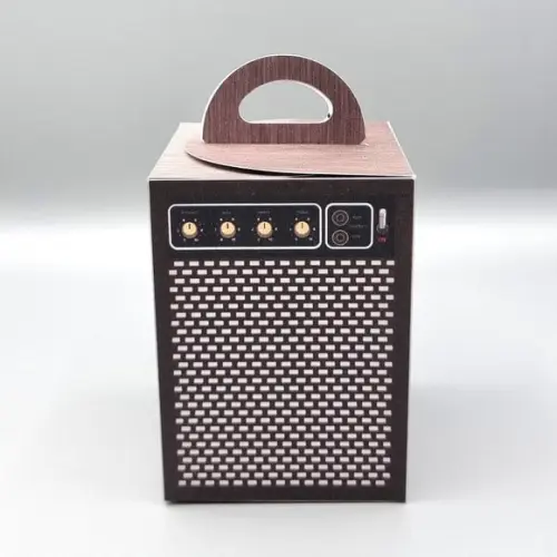 Caixa de Mão - Rock - Caixa Amplificador