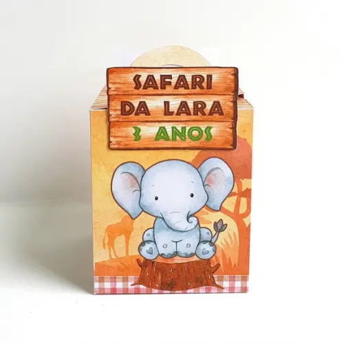 Caixa de Mão - Safari