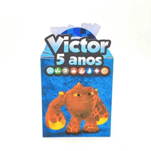 Caixa de Mão - Skylanders