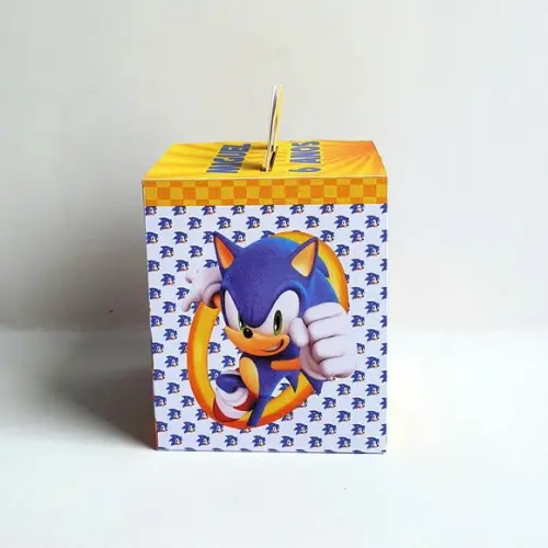 Caixa de Mão - Sonic