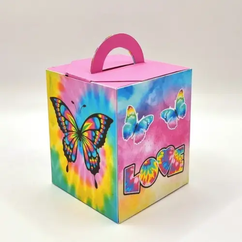 Caixa de Mão - Tie Dye