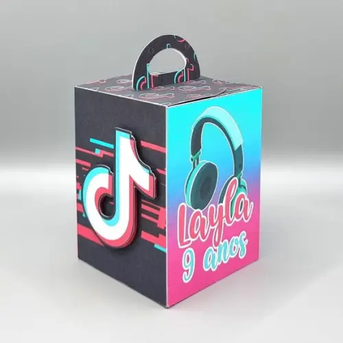 Caixa de Mão - Tik Tok - Tiktok