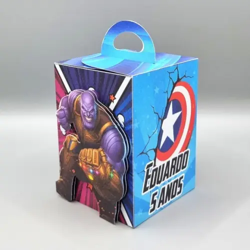 Caixa de Mão - Vingadores