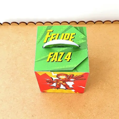 Caixa de Mão - Vingadores Cute