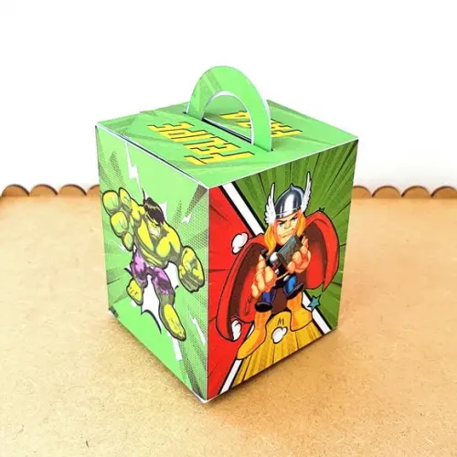 Caixa de Mão - Vingadores Cute