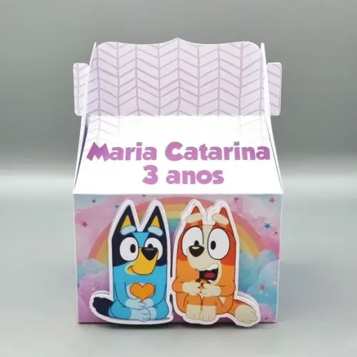 Caixa Malinha - Bluey Candy Rosa