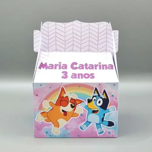 Caixa Malinha - Bluey Candy Rosa