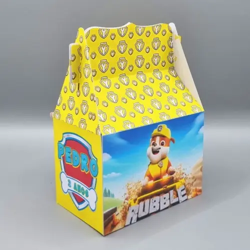 Caixa Malinha - Patrulha Canina Rubble