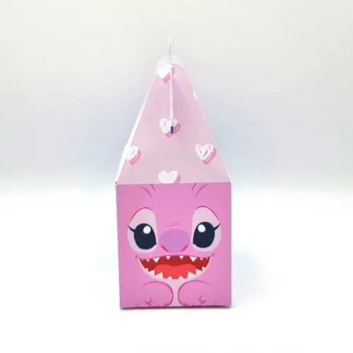 Caixa Malinha - Stitch e Angel