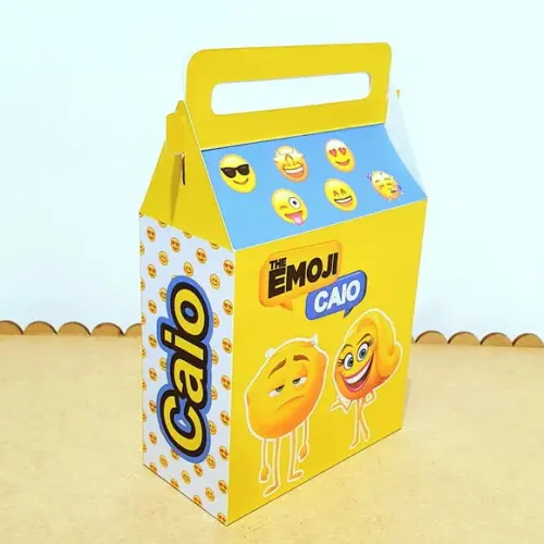 Caixa Malinha Alta - Emoji