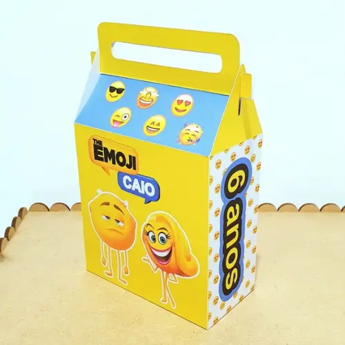 Caixa Malinha Alta - Emoji