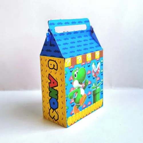 Caixa Malinha Alta - Super Mario