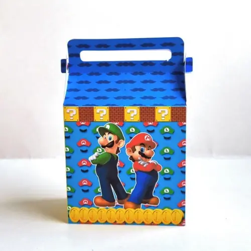 Caixa Malinha Alta - Super Mario