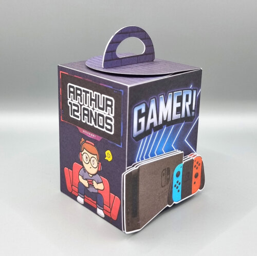 Caixa de Mão - Nintendo Switch