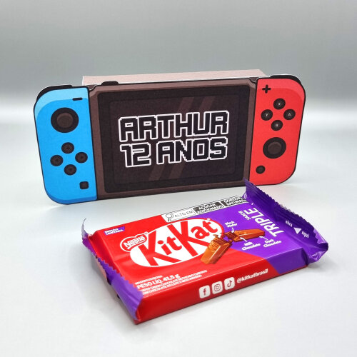 Caixa para Kit Kat - Nintendo Switch