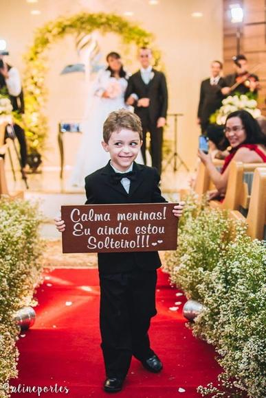 Placa Pajem em mdf Calma Meninas