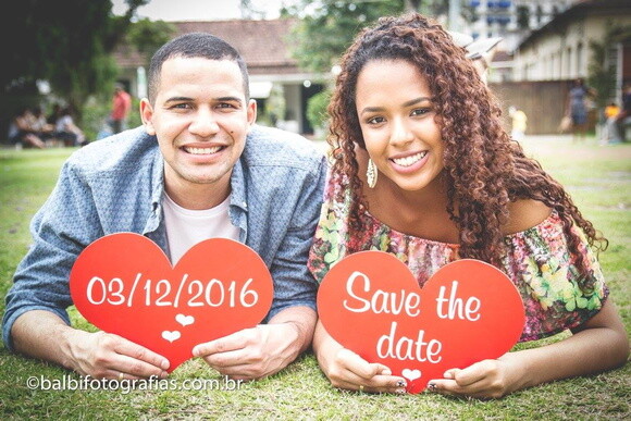 Placa para Save The Date