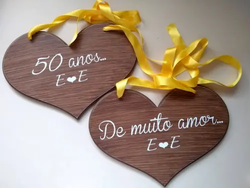 Placa Bodas para Cadeira dos Noivos
