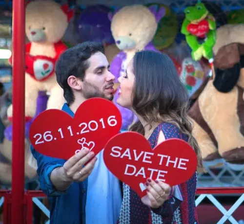 Placa para Save The Date