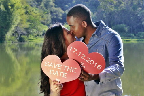 Placa para Save The Date