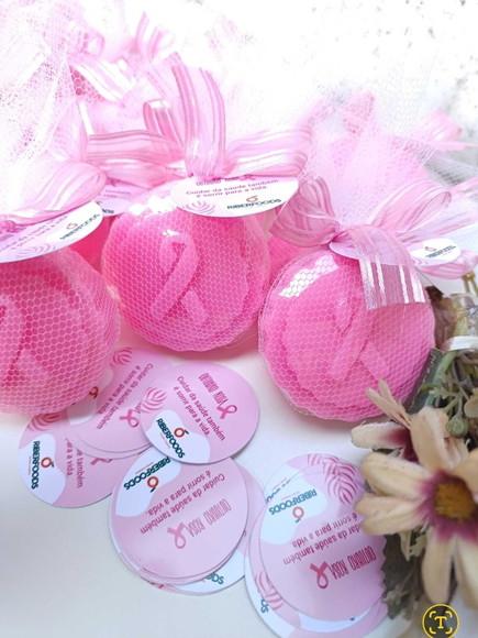 Sabonete Outubro Rosa