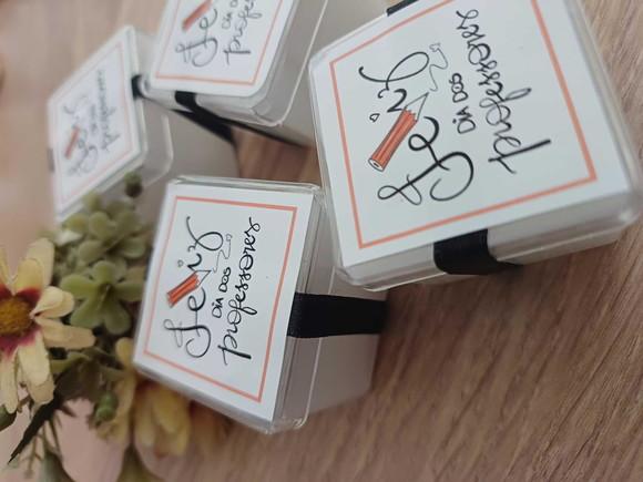 Vela Artesanal Perfumada Dia dos Professores