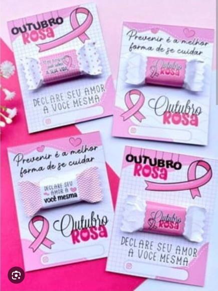 Balas Personalizadas Outubro Rosa