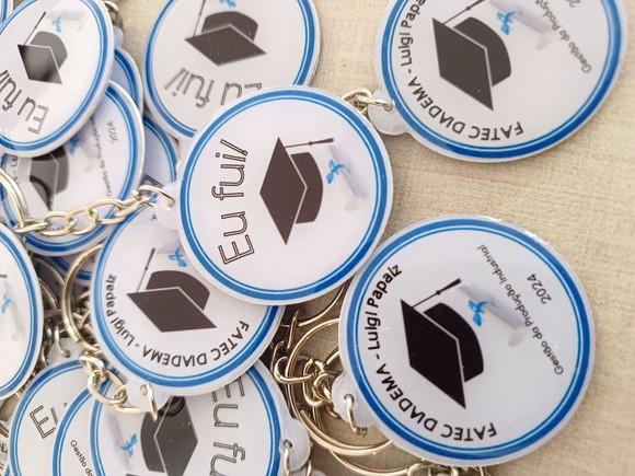 Chaveiro Artesanal Personalizado para Formatura