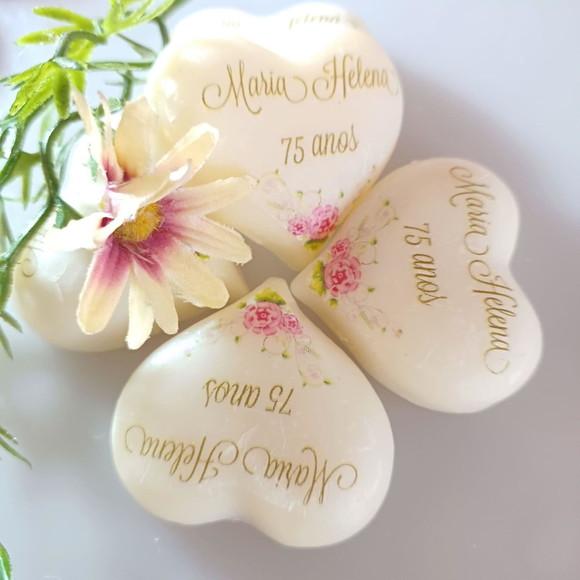 Sabonete Personalizado para 75 Anos