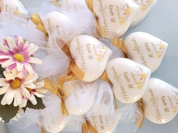 Sabonete Personalizado para 70 Anos