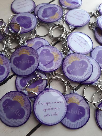Chaveiro artesanal personalizado