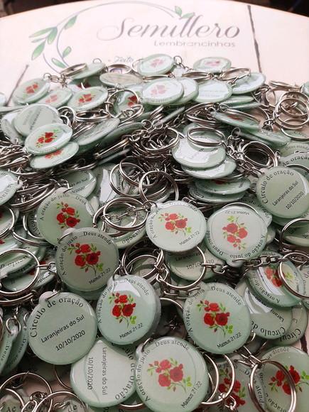 Mini Chaveiro artesanal personalizado