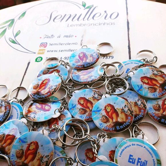 Chaveiro personalizado Rei Leão