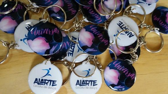 Mini Chaveiro artesanal personalizado