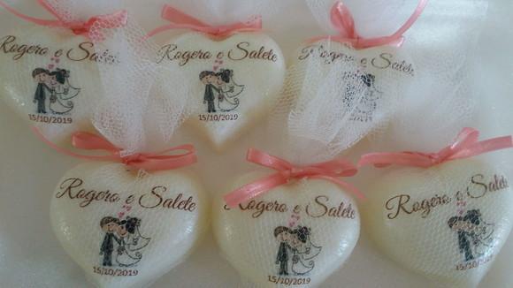 Sabonete Personalizado para Casamento
