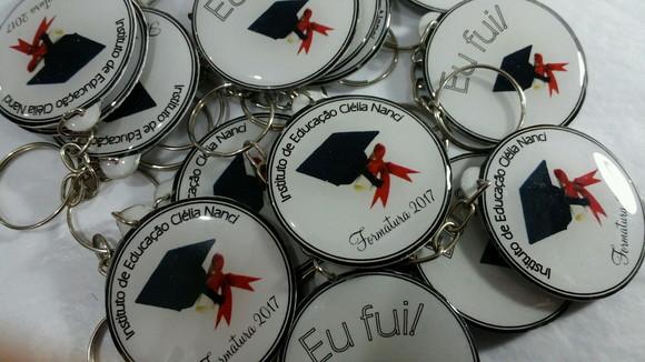 Chaveiro Artesanal Personalizado para Formatura